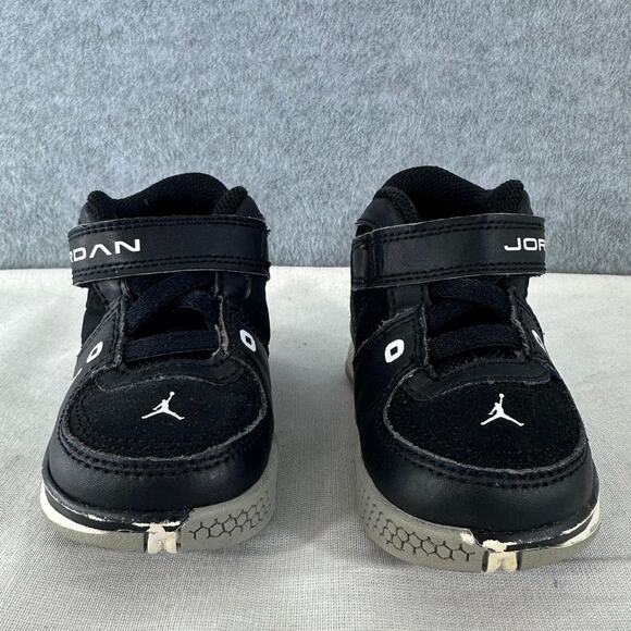 Jordan Team Low Toddler sz 6C 440824-001 Sneaker Elastic Laces & Strap - Picture 2 of 7